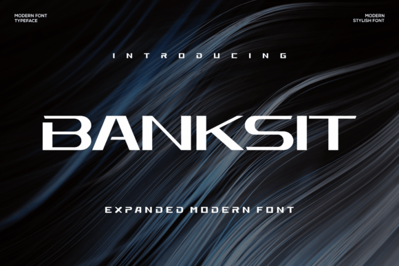 Banksit Font: Bold & Authentic Display Typography