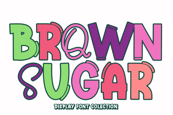 Brown Sugar: A Playful Font for Cheerful Designs