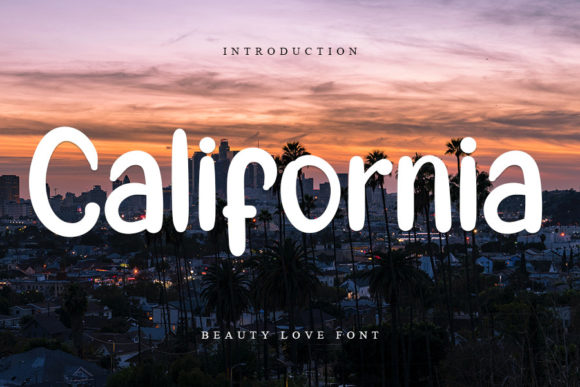 California: A Clean Display Font for Every Design