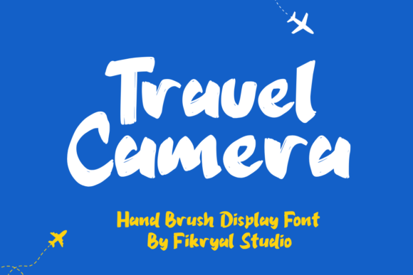 Discover Travel Camera: The Expressive Display Font for Creative Projects