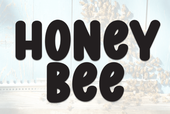 Honey Bee: A Playful Display Font for Creative Projects