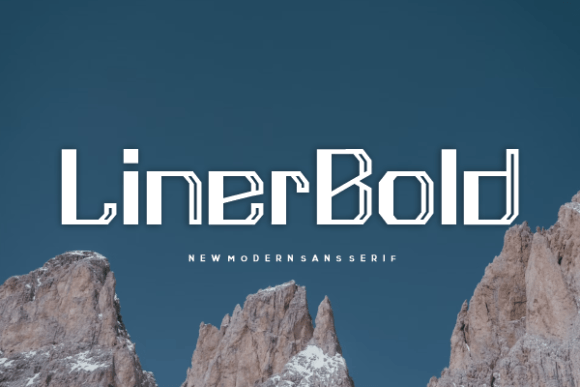 Linerbold: A Modern Display Font for Creative Impact