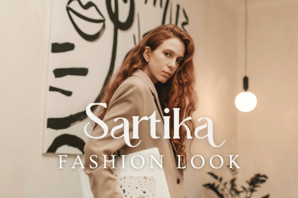 Sartika: A Fun and Elegant Modern Display Font