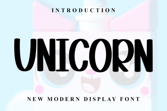 Unicorn: A Stylish Display Font for Modern Design